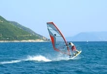 windsurfing