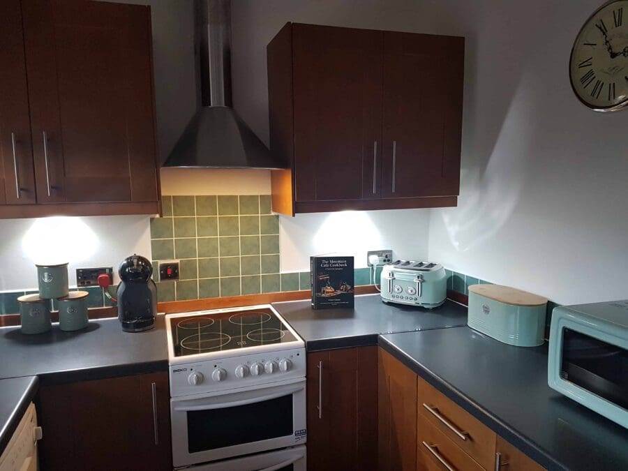 20181216_145633 Aviemore Accommodation kitchen area at ardlogie