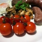 Local Vension & Haggis for Breakfast at ardlogie
